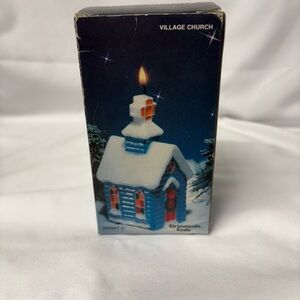Vintage Jasco Village Church Type Candle New in Packaging Item No 190